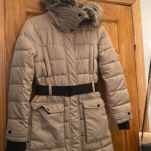 French Connection Taupe Parka